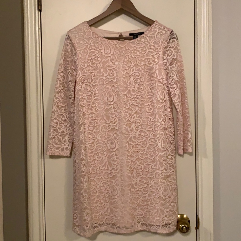 Pink Laced Dress